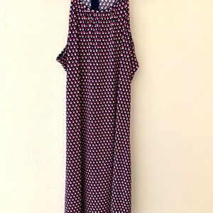 NWOT Michael Kors SZ S Polka Dot Sleeveless Strap Shift Dress Multicolor